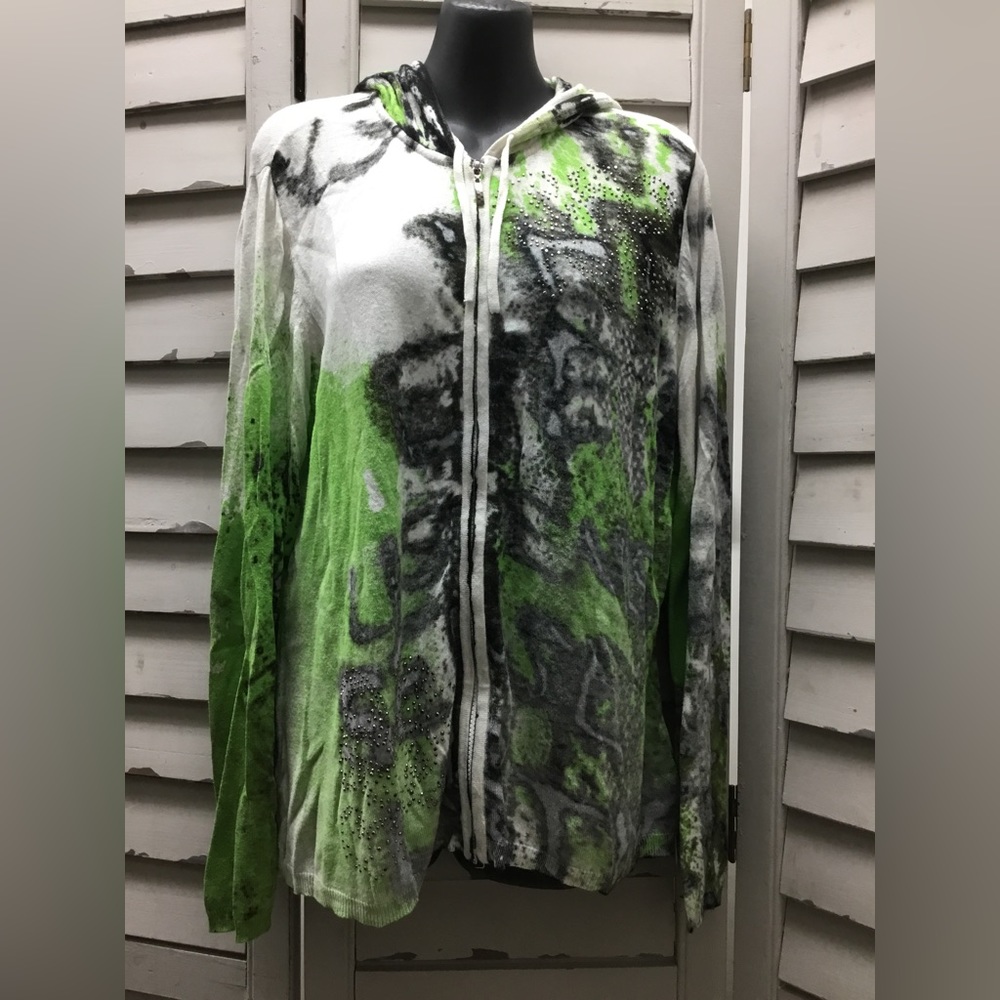 Lightweight knit hoodie by Adam Jacobs